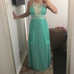 Floor length summer dress